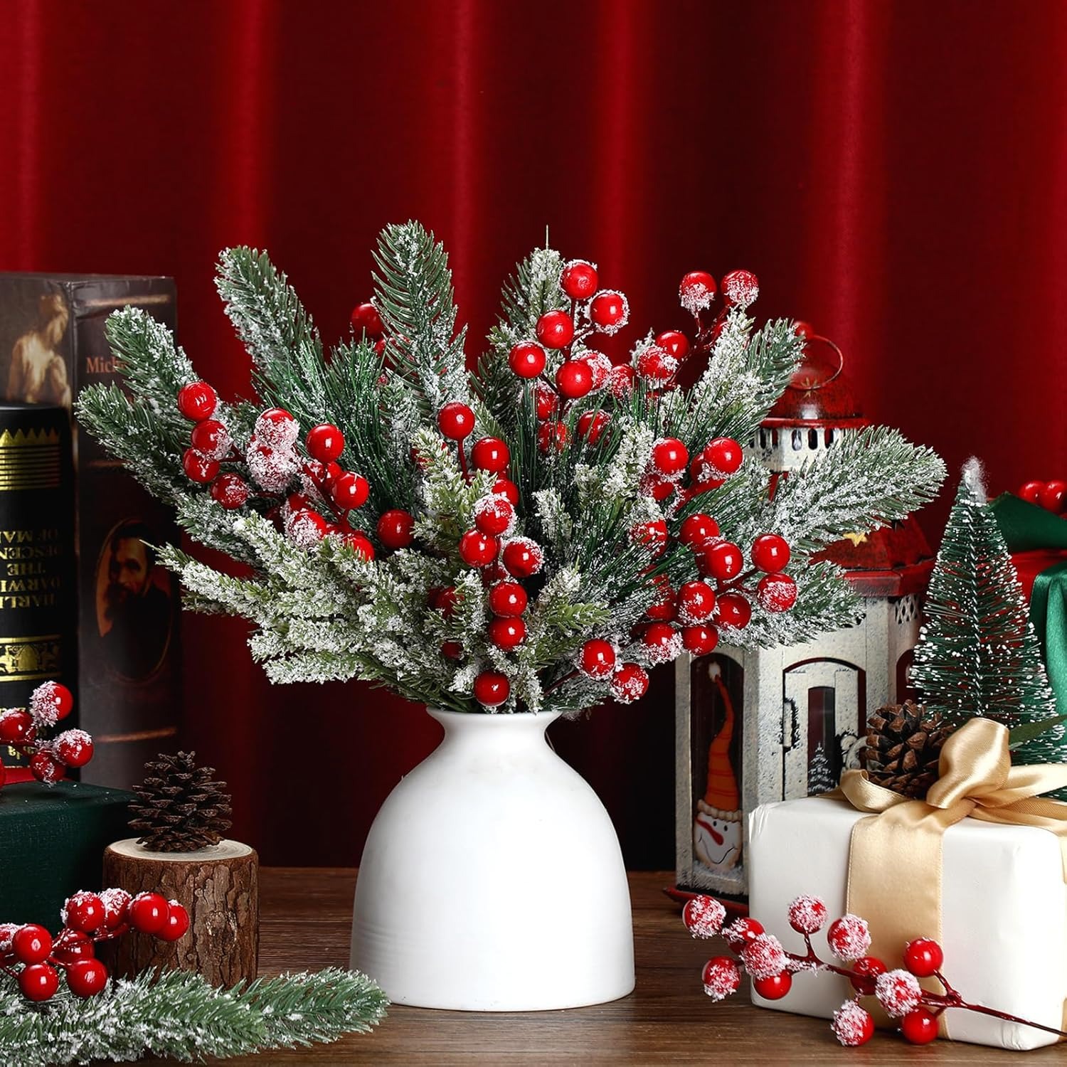 Kunstmatige Sneeuwwitje Dennen - Christmas Wreath Fake recensie en prijs