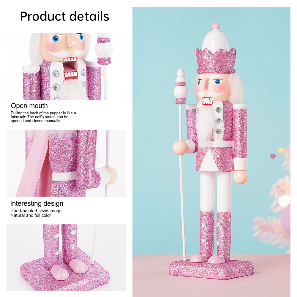 30CM Houten Notenkraker Soldaa - Nutcracker Figurine recensie en prijs
