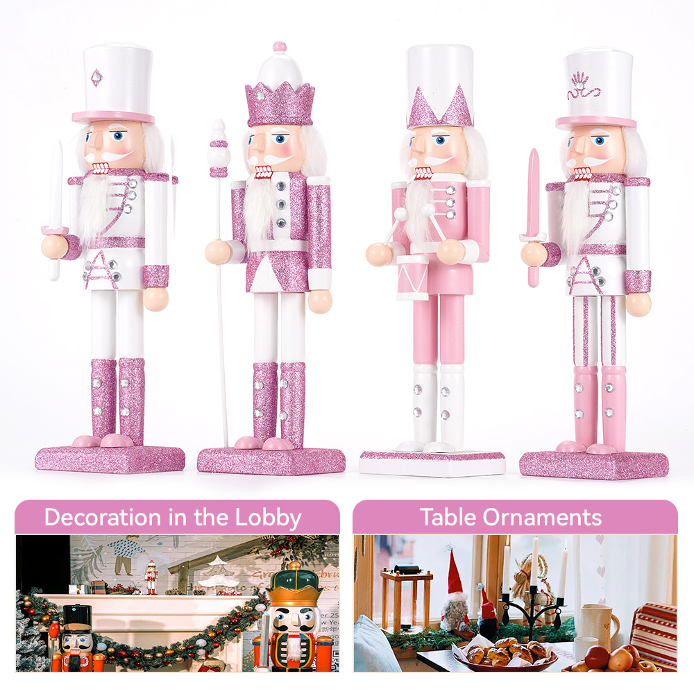 30CM Houten Notenkraker Soldaa - Nutcracker Figurine recensie en prijs