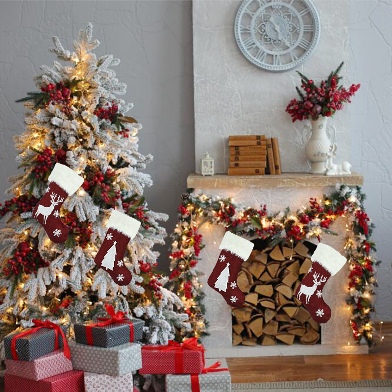 Kerst Sokken Met Led Verlichti - Christmas Stocking Hanging recensie en prijs