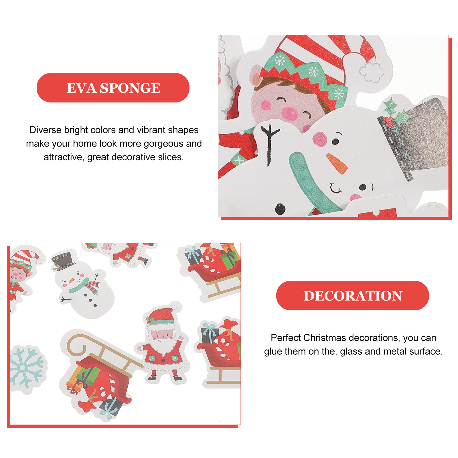 40 stuks zelfklevende kerststi - Snowflake Window Decal recensie en prijs