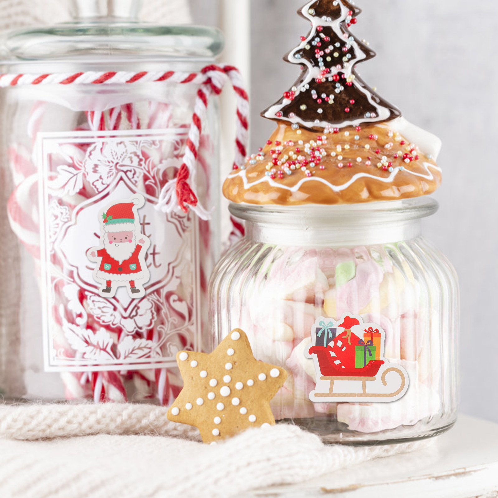 40 stuks zelfklevende kerststi - Snowflake Window Decal recensie en prijs