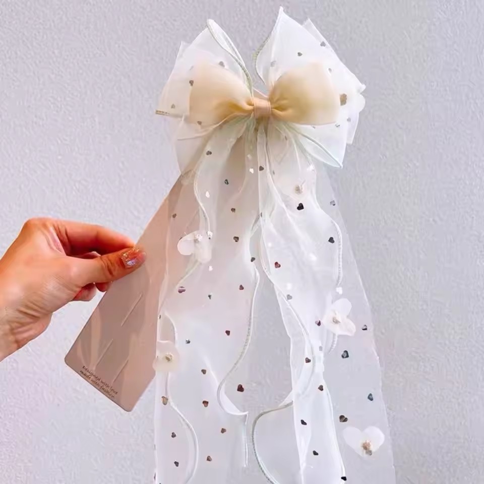 Koreaanse Fairy Mesh Bow Haarc - Ribbon Bow Gift recensie en prijs