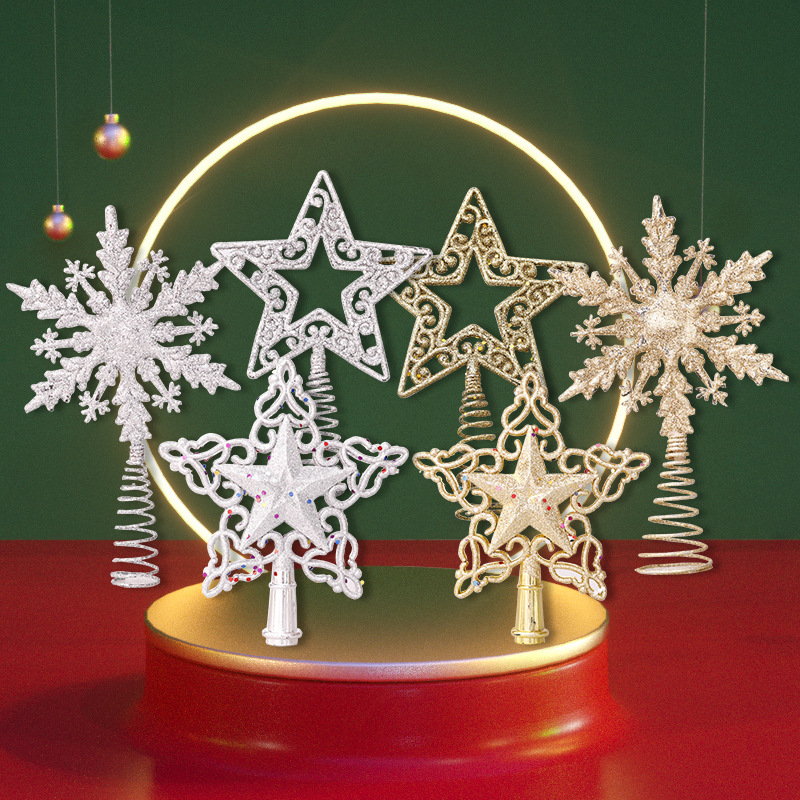 Glitter Kerstboom Topper Ster  - Star Tree Topper recensie en prijs