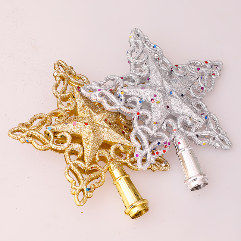 Glitter Kerstboom Topper Ster  - Star Tree Topper recensie en prijs