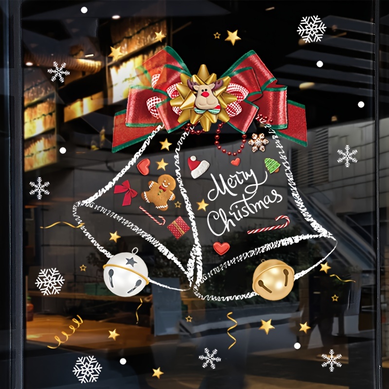 Kerststickers Sneeuwvlok Boom  - Snowflake Window Decal recensie en prijs