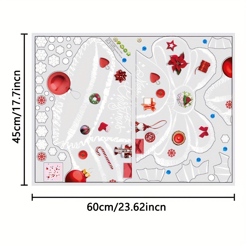 Kerststickers Sneeuwvlok Boom  - Snowflake Window Decal recensie en prijs