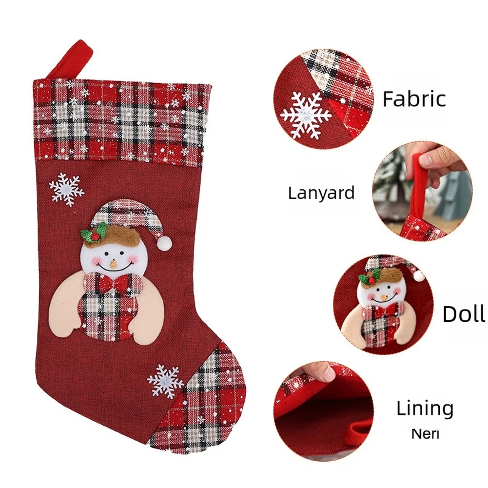 1 stks Kerstsok Aanwezig Tas S - Christmas Stocking Hanging recensie en prijs