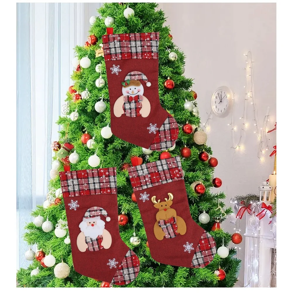 1 stks Kerstsok Aanwezig Tas S - Christmas Stocking Hanging recensie en prijs