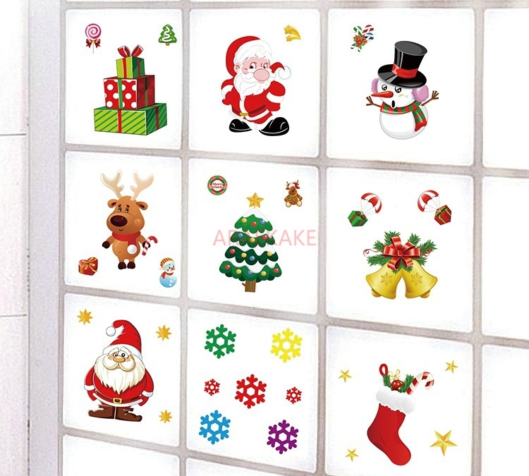 1 STKS Verwijderbare Kerst Sta - Snowflake Window Decal recensie en prijs