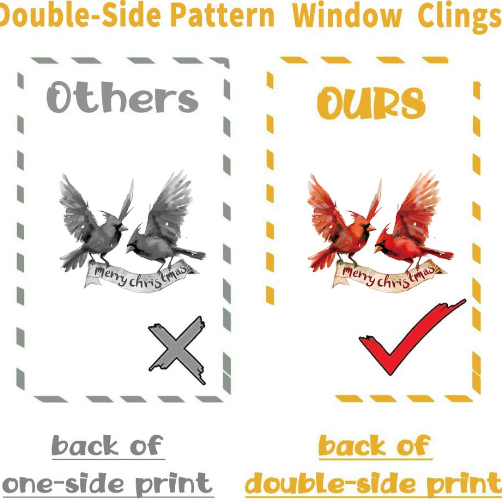 9 stks Kerst Raamstickers Kard - Snowflake Window Decal recensie en prijs