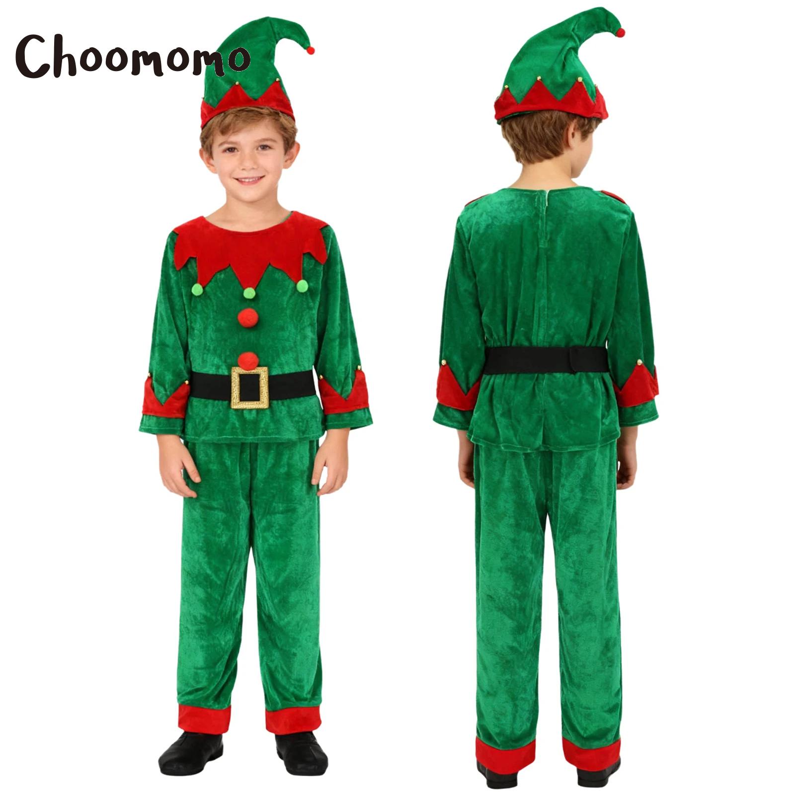 Jongens Kerst Elf Kostuum Kers - Elf Costume Christmas recensie en prijs