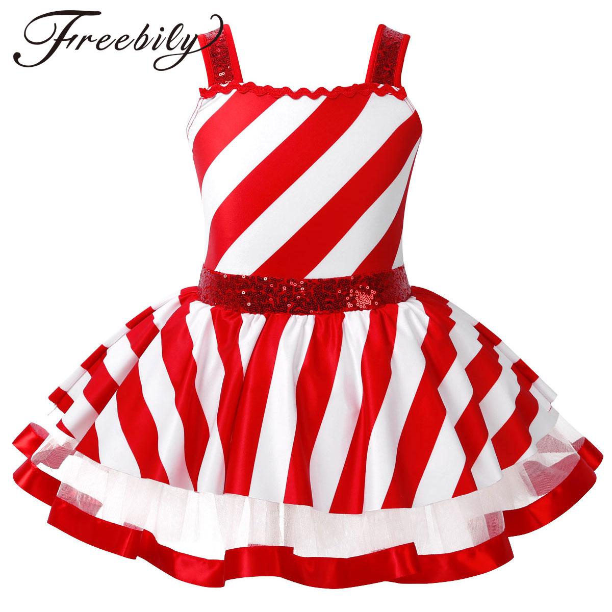 Meisjes Kerst Candy Cane Kostu - Elf Costume Christmas recensie en prijs