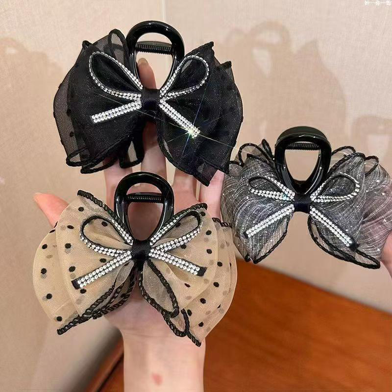 Nieuwe elegante mesh strik haa - Ribbon Bow Gift recensie en prijs