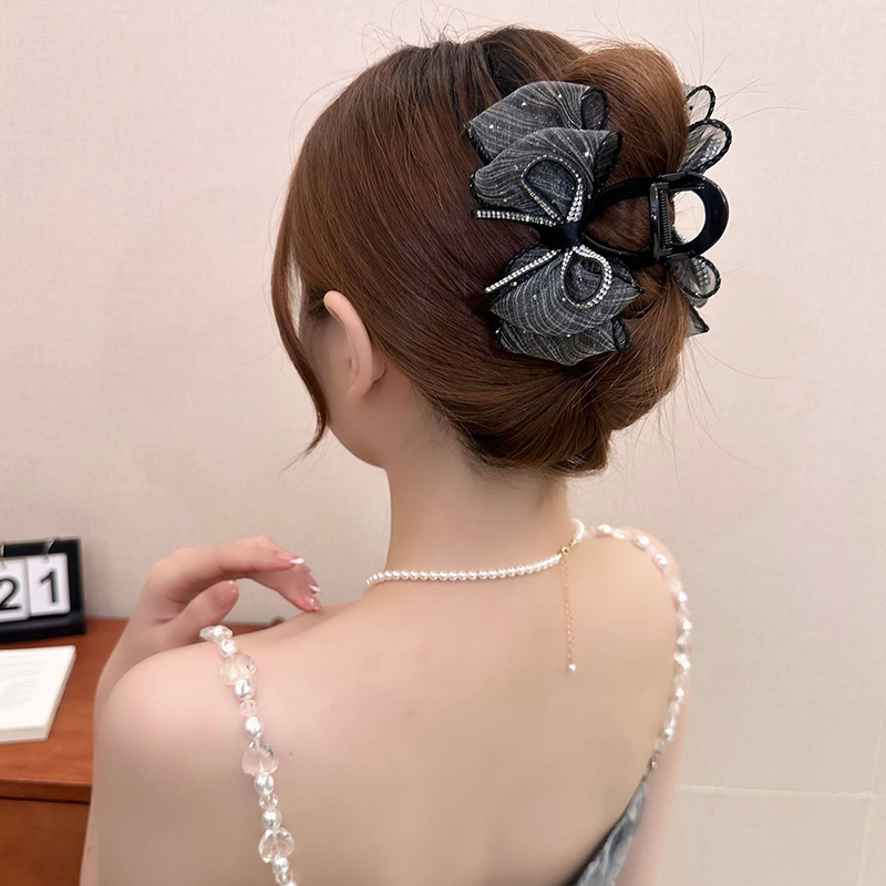 Nieuwe elegante mesh strik haa - Ribbon Bow Gift recensie en prijs