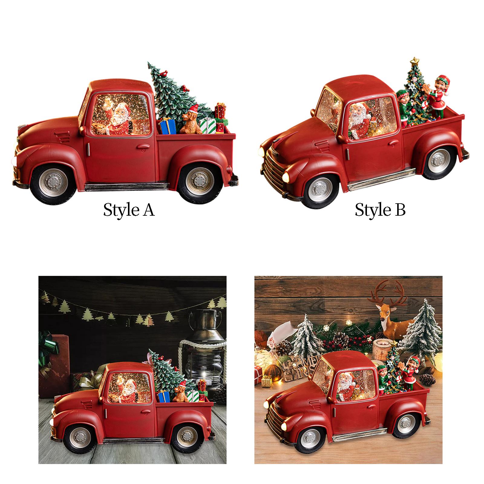 Kerstdecoratie Verlichte Truck - Snow Globe Musical recensie en prijs