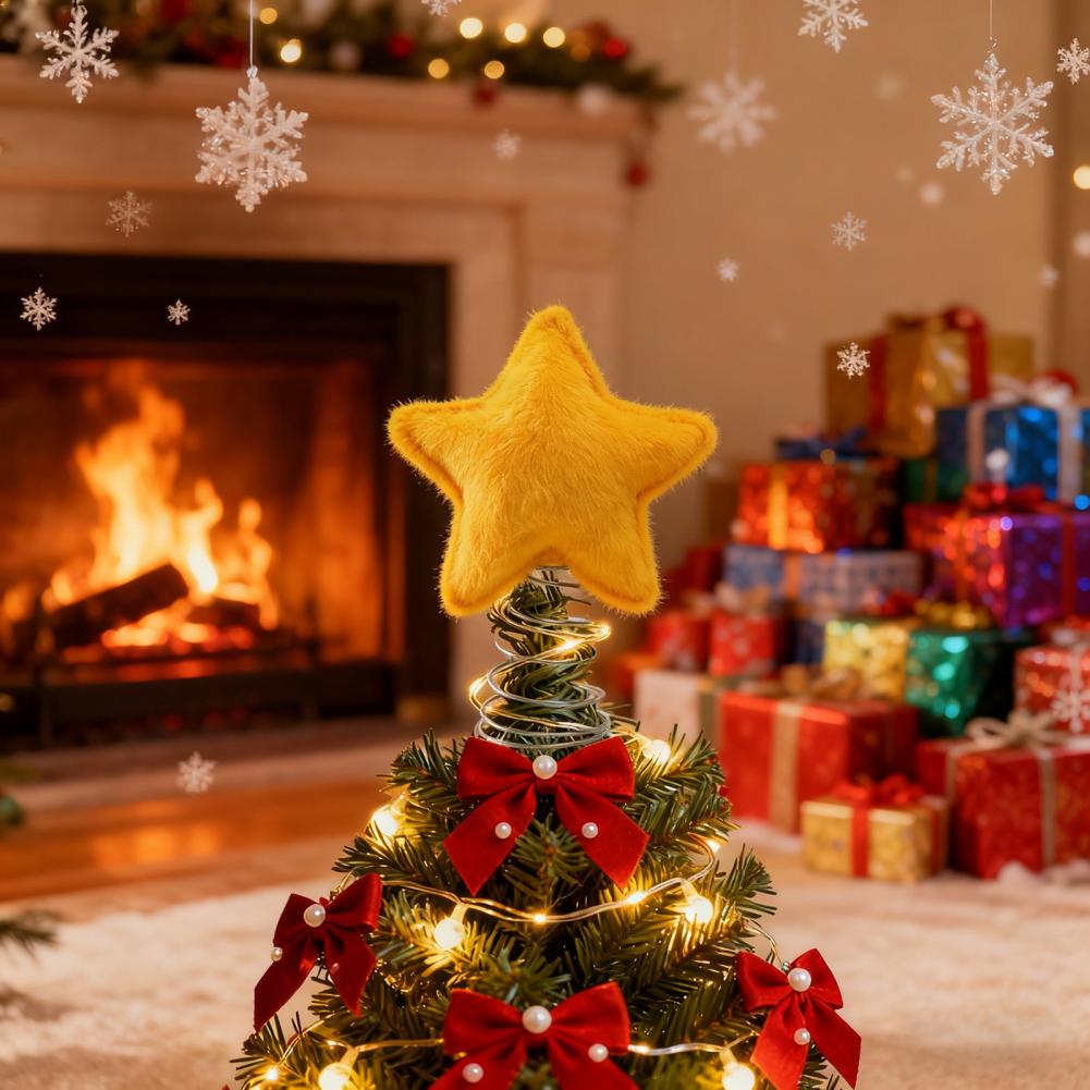 Pluche sterboomtopper Pluche v - Star Tree Topper recensie en prijs