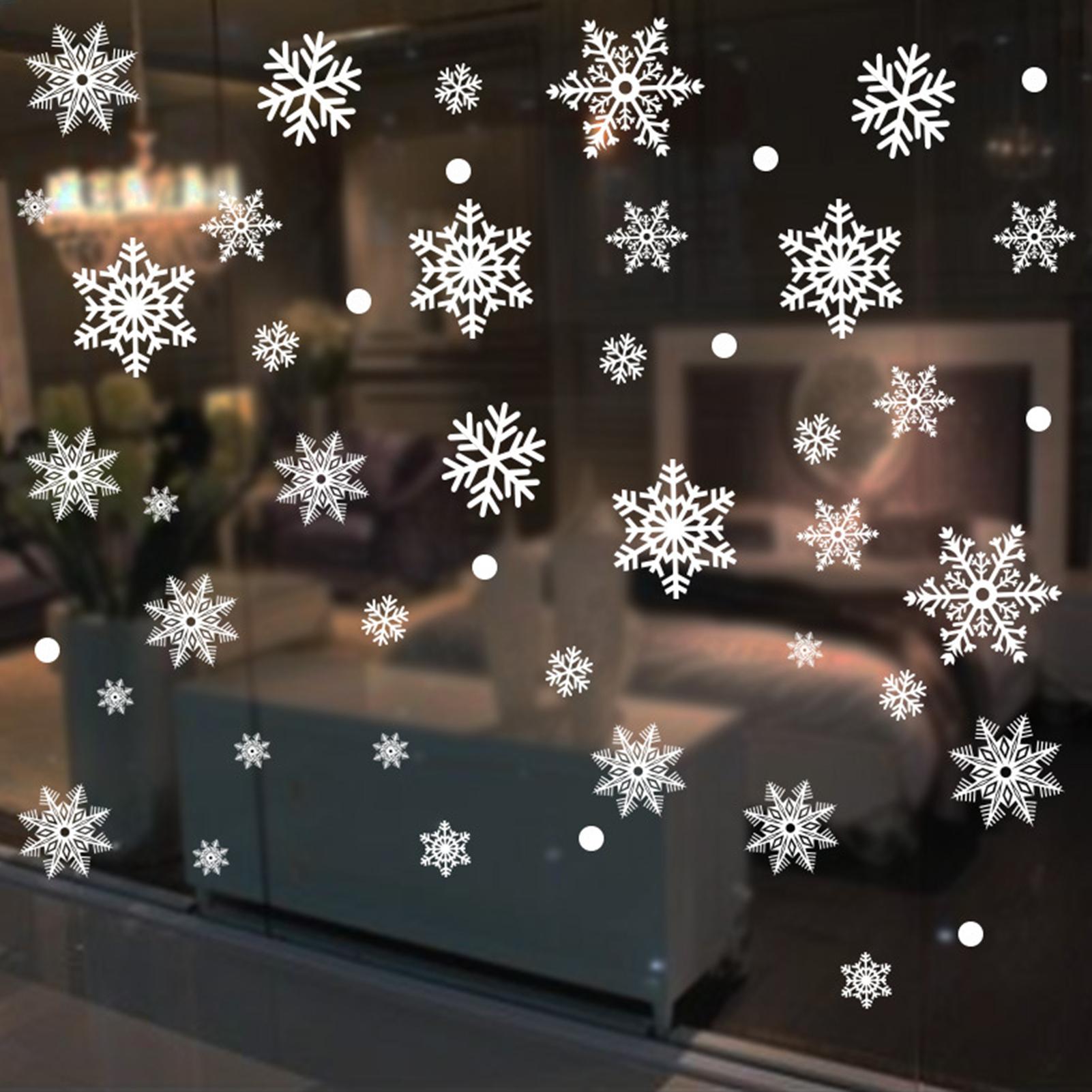Sneeuwvlok raamstickers Kerst  - Snowflake Window Decal recensie en prijs