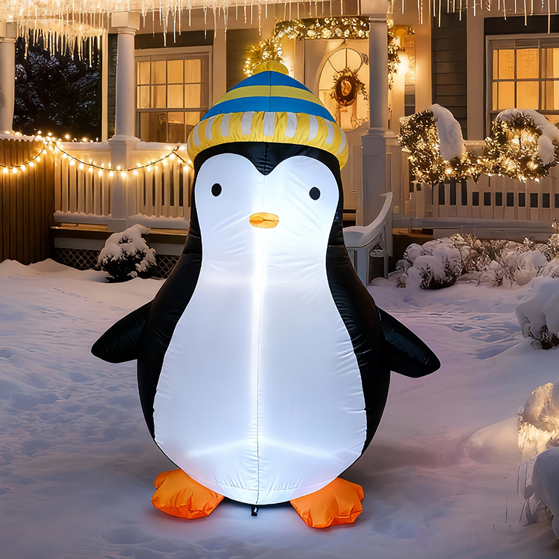 1,5M Kerstpinguïn Opblaasbaar  - Christmas Lights Outdoor recensie en prijs