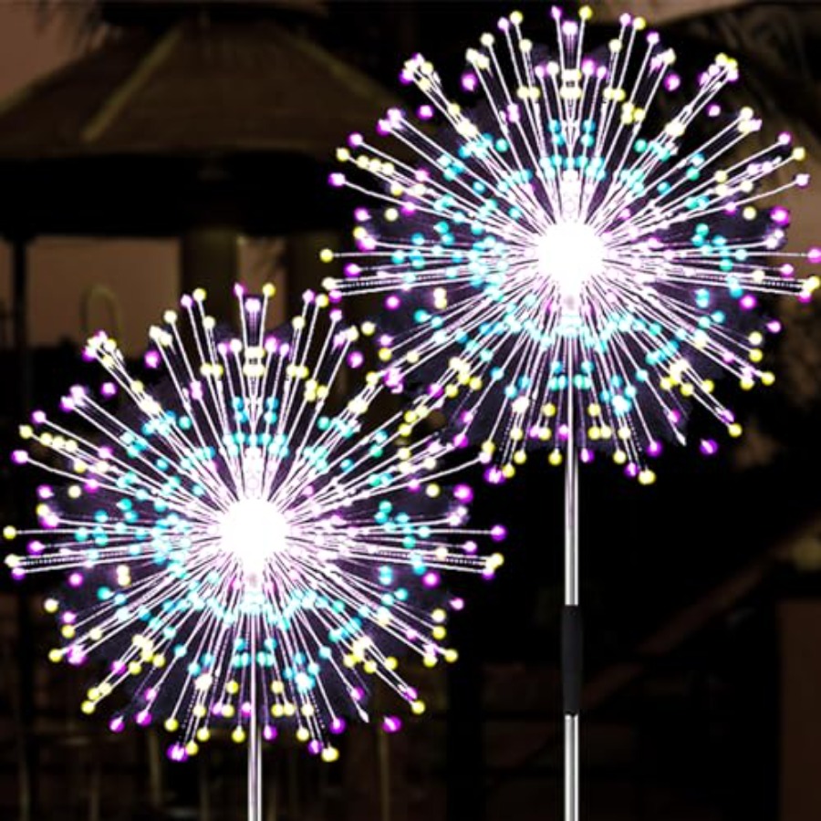 Zonne-vuurwerkverlichting, ver - Christmas Lights Outdoor recensie en prijs