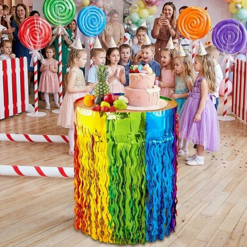 2-pack regenboogkleurige golve - Tinsel Garland Decoration recensie en prijs